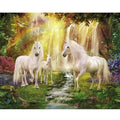 Diy Painting Numbers for Adults Beginner Picture Acrylic Paint Horse Animals Canvas 40x50cm Europe Landscape Home Printed