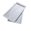 60*30*4cm Wood Grain Plastic Mold Universal Grade Fence Building Square Concrete Floor Tile Template Wholesale by Manufacturer
