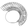 Auble Steel Metal Ring Sizer High Performance Excellent Quality Wedding Jewelry Size Measurement Tool Ring Gauge for Finger