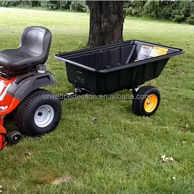 EU Popular Promotional Multi Purpose Tow Behind Atv Quad Trailer Garden Trailer DUTIL TRAILER With Low MOQ