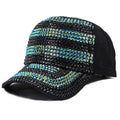 Wholesale Bling Crystal Rhinestone Mardi Gras Caps Bling Hats