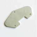 Donlis Custom Zinc Plated Steel TL Guitar Pickup Baseplate with 6-32 US Standard Screw Holes