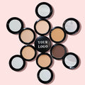Wholesale Vegan Private Label Organic Powder Foundation Face Full Coverage Single Palette Makeup Pressed Powder Cosmetics