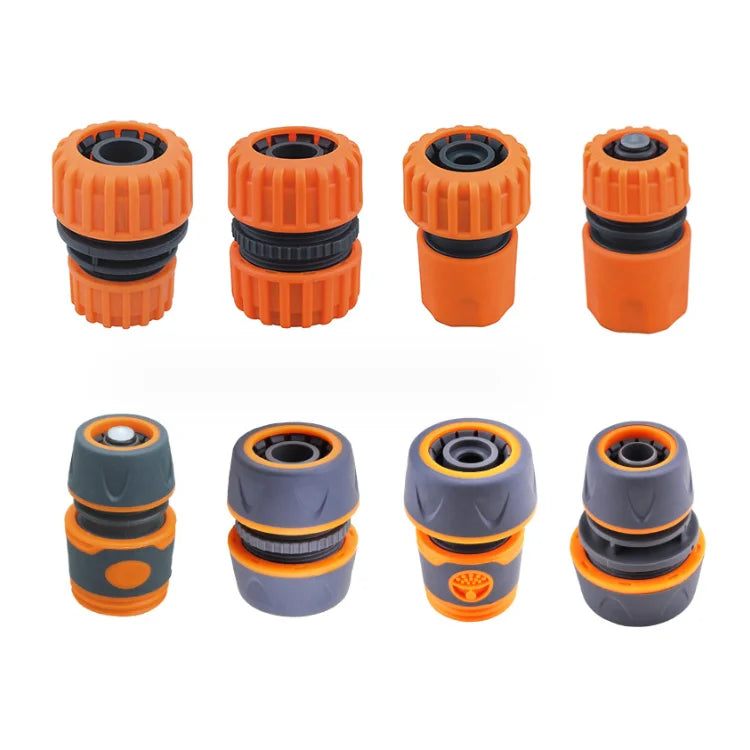 Plastic Garden Coupling Water Hose Quick Connect Disconnect Repair Conversion Direct Faucet Quick Connector