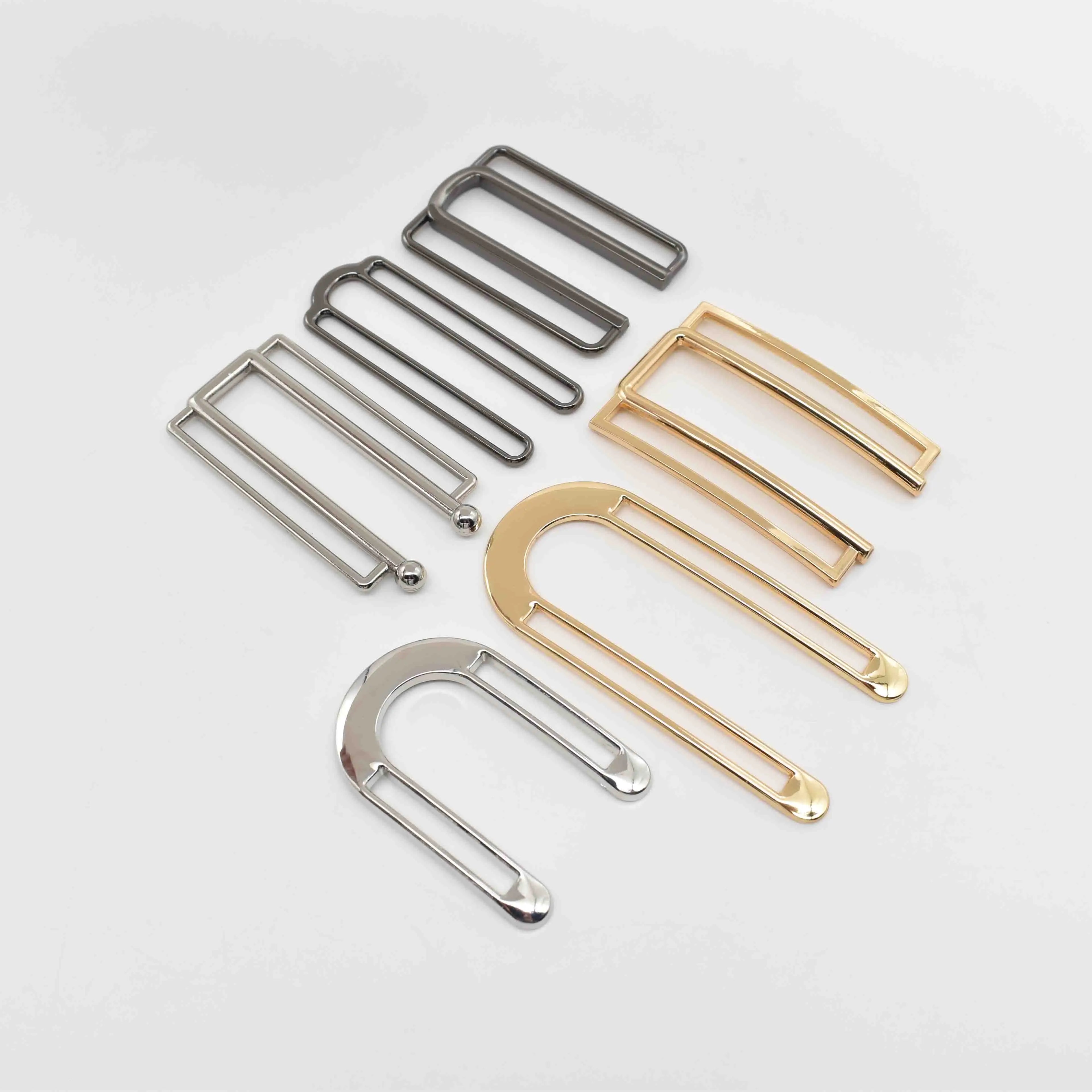 Custom Rust Resistance Bikini Connector V/U Shape Buckle New Design Decorative Durable Buckle for Swimwear/Bikini