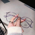 2023 New Arrive Anti Blue Light Glasses Polygon Factory  Wholesale Fashion Elegant Reading Glasses