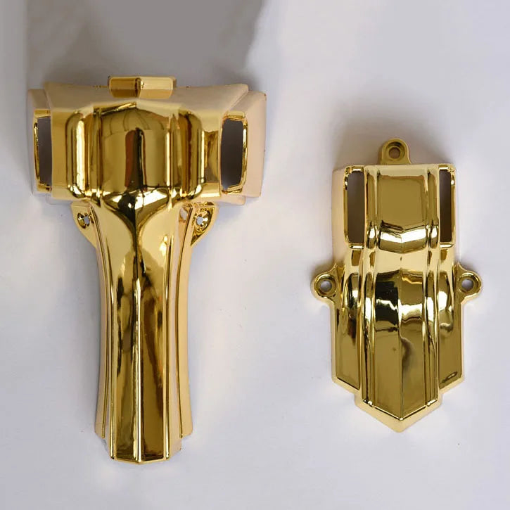10# Funeral Articles Plastic Casket Handle PP or ABS Material Crap Coffin Furniture Corner