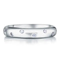 Wholesale Trending Fashion Bling Jewelry Ring Silver Wedding Eternity Rings for Women