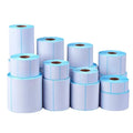 Custom 4x6 Inches Self-Adhesive Die Cut Paper Blank Shipping Label Sticker Roll 100x150mm Waterproof Grocery Supermarket