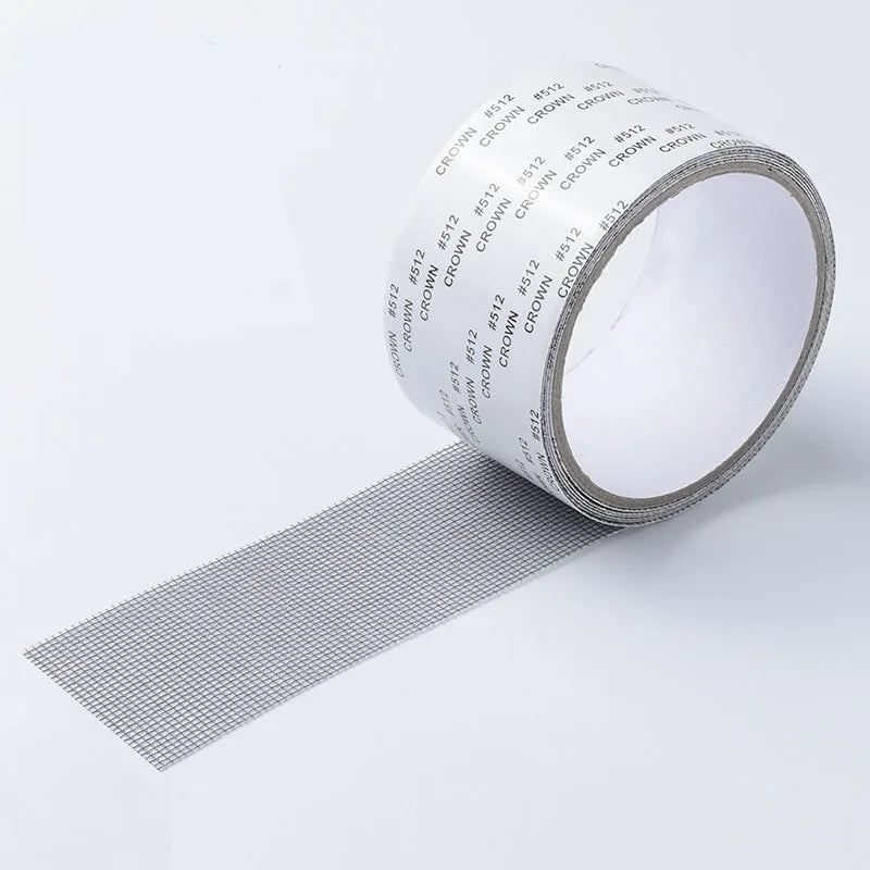 New Style Self-Adhesive Double Sided Window Repair Sticker Anti-Mosquito Screen Patch Tape Waterproof CE for Network Broken Hole