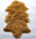Custom Color Mongolian Sheepskin Fur Rugs Durable Animal Fur Floors Carpet Padding of High Quality