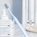 Toothbrush Manufacturer Private Label Adult Plastic Tooth Brushes Wide Head  Wheat Straw Handle Toothbrush