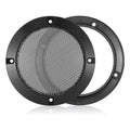 Black Round Speaker Grill Grid Decoration for Speaker Installation and Home Audio DIY Speaker Grill Protector