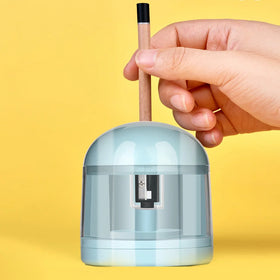 Electric Batteries Mechanical Pencil Sharpener Electronic Press Sensing Automatic Pencil Sharpener for Kid Student