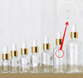 Green Glass Cylinder Dropper Bottle 50ml with Screen Printing for Essential Oils Skin Care Serum & Cream