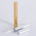 4ml Gold Cosmetic Twist Packaging Makeup Empty Nail Care Lip Gloss Containers Tube Cuticle Oil Pen With Brush