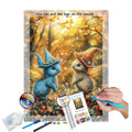 N-2208 Kapibala DIY Diamond Painting Set 30x40cm Custom Photo Round/Square Drill Artwork for Home Decor Easy-to-Follow