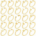 RM1530 Fine Delicate Tiny Mini Solitaire 18k Gold Diamond Cubic Zirconia Paved Letter Alphabet Initial Adjustable Finger Rings