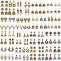 2025 Crystal 2021 Set Alloy Earrings for Women Christmas Bells Earrings