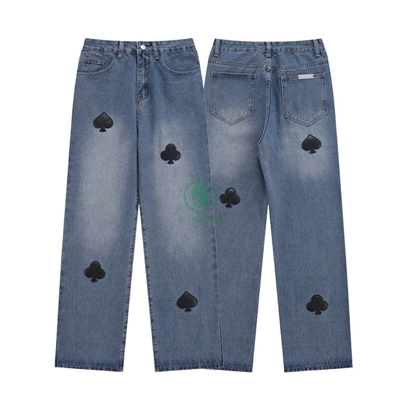 2023 New Top Quality Denim Homme Boys Plus Size Men's Designer Jeans Men High Quality Branded Pants Luxury Jeans for Men