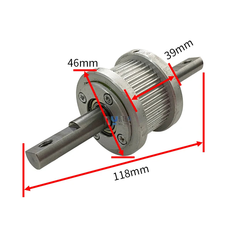 Belt Pulley Flora Polaris LJ320P Pulley Assembly for Flora 42 Tooth Carriage Pulley Belt Flora LJ320SG LJ320K Timing Belt