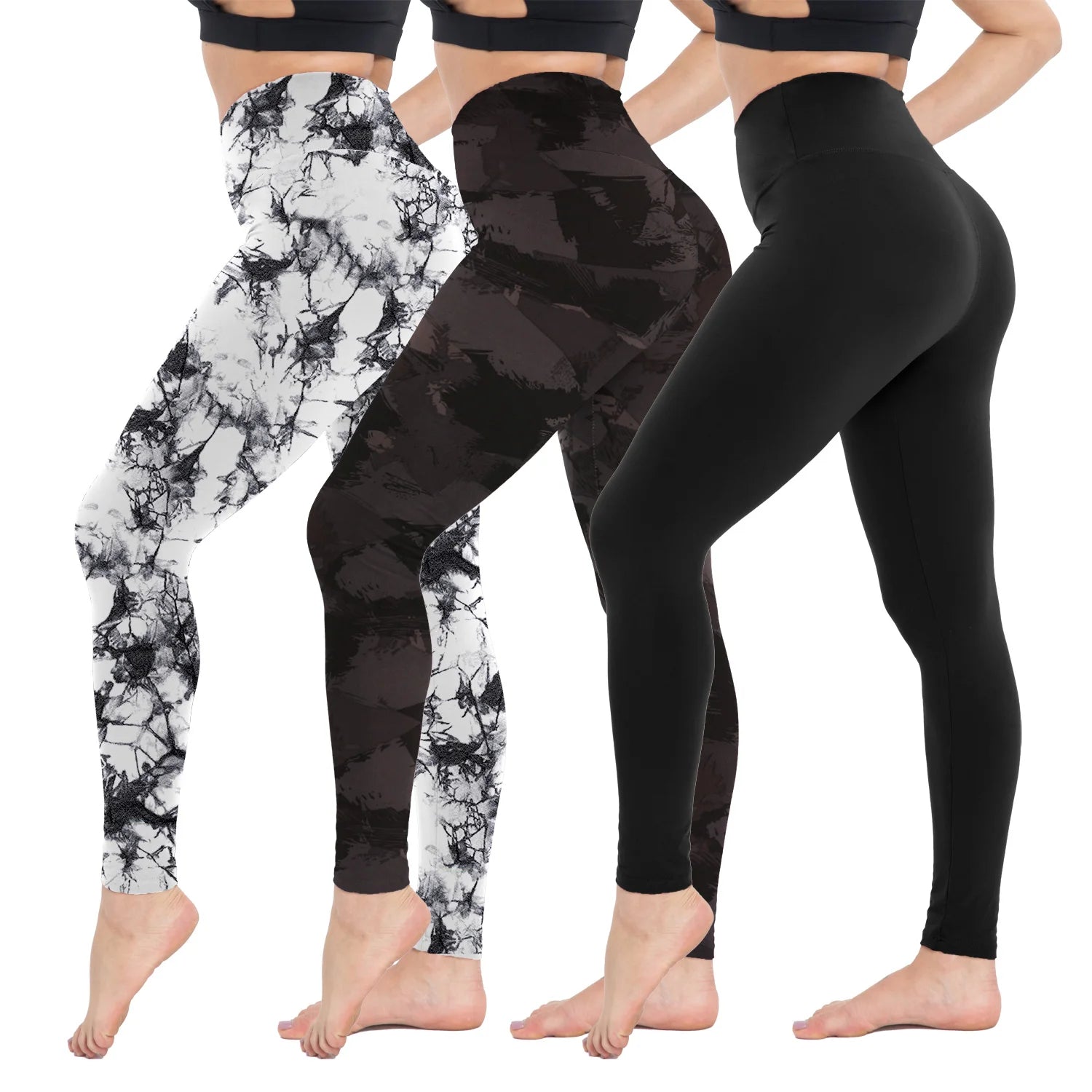 Colorful Casual Yoga Pants High Waist Soft Breathable Animal Print Leggings for Women Running Cycling