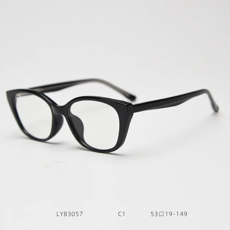 2025 Optical Eyeglasses Frame Men Women Vintage Glasses Computer Acetate Spectacle Frame for Male Clear Lens