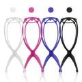 Professinal Custom Black Detachable Frame Plastic Wig Stand Durable Wig Stand Holder