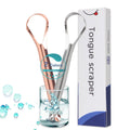 Factory Wholesale Stainless Steel Tongue  Cleaner Scraper Oral Hygiene for Adult and Kids