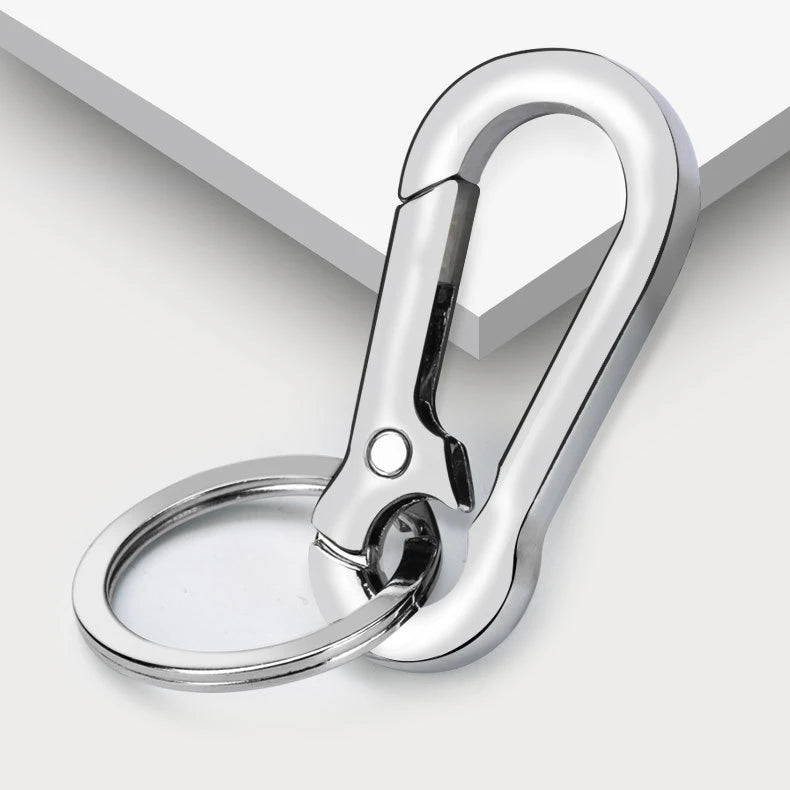 Factory Price Keychain 4.8x2.3cm Pendants DIY Men Jewelry Car Key Chain Ring Holder Souvenir for Gift