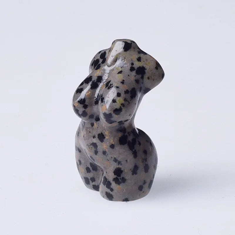 DIY Wholesale Natural Stone Dalmatian Japser Model Healing Crystals Gemstone Crystal Jewelry Feng Shui