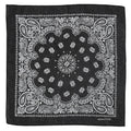 Wholesale Headwear Red Paisley Design Square Scarf Custom Printed Cute Women Bandana