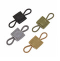 Outdoor Tactical MOIIE System Backpack Accessories Molle Panel Vest Accessories Tactical Buckle Multi-usage Purpose Elastic Rope
