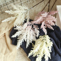 L06535 Hot Selling Fake Silk Artificial Pampas Grass for Decoration Faux Artificial Pampas Grass
