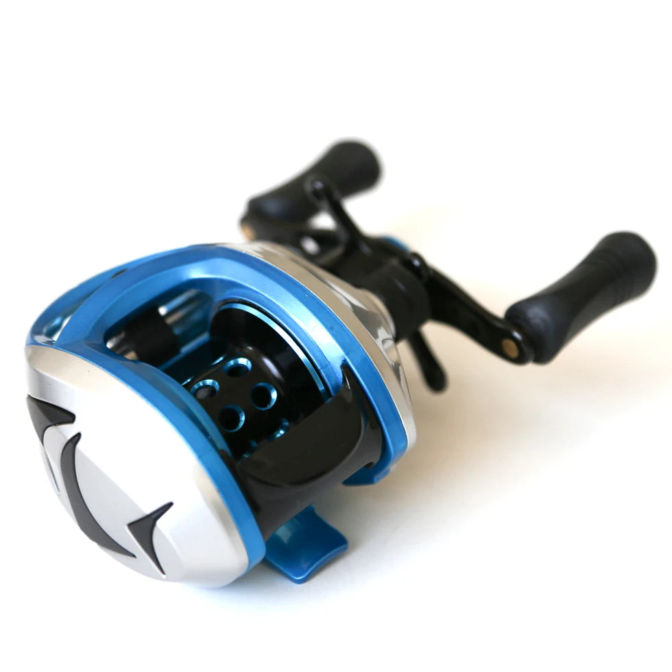 Histar OEM Droplet Reel LH Series Centrifugal Brake System 4+1BB-9+1BB Ratio 6.2:1 Plastic or Caron Baitcasting Reel