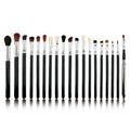 Professional 19-Piece Synthetic Hair Eye & Concealer Makeup Brush Set with Pink Handles-Beauty Products for Women