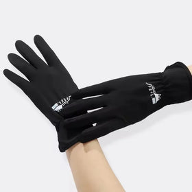 Custom Logo Anti UV Ice Silk Design for Women Cycling Summer Travel and Outdoor Activities Sun Protection Gloves