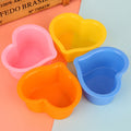 Baking Pan Inner Bakeware Mold Round Silicone Cake Mold Making Mold Tray DIY Heart-shaped Cake Decoration Tool MegaBDM