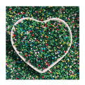 450 G Per Bag 2mm Christmas Tree Color Mini Caviar Beads Faux Candy Beads for Slime Nail Art Slime and Crafts