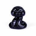 Wholesale Yuchenglin Natural Crystal Big Head Snake Engraved Handmade Gemstone Healing Stone Fashion Trend Sculpture Decor