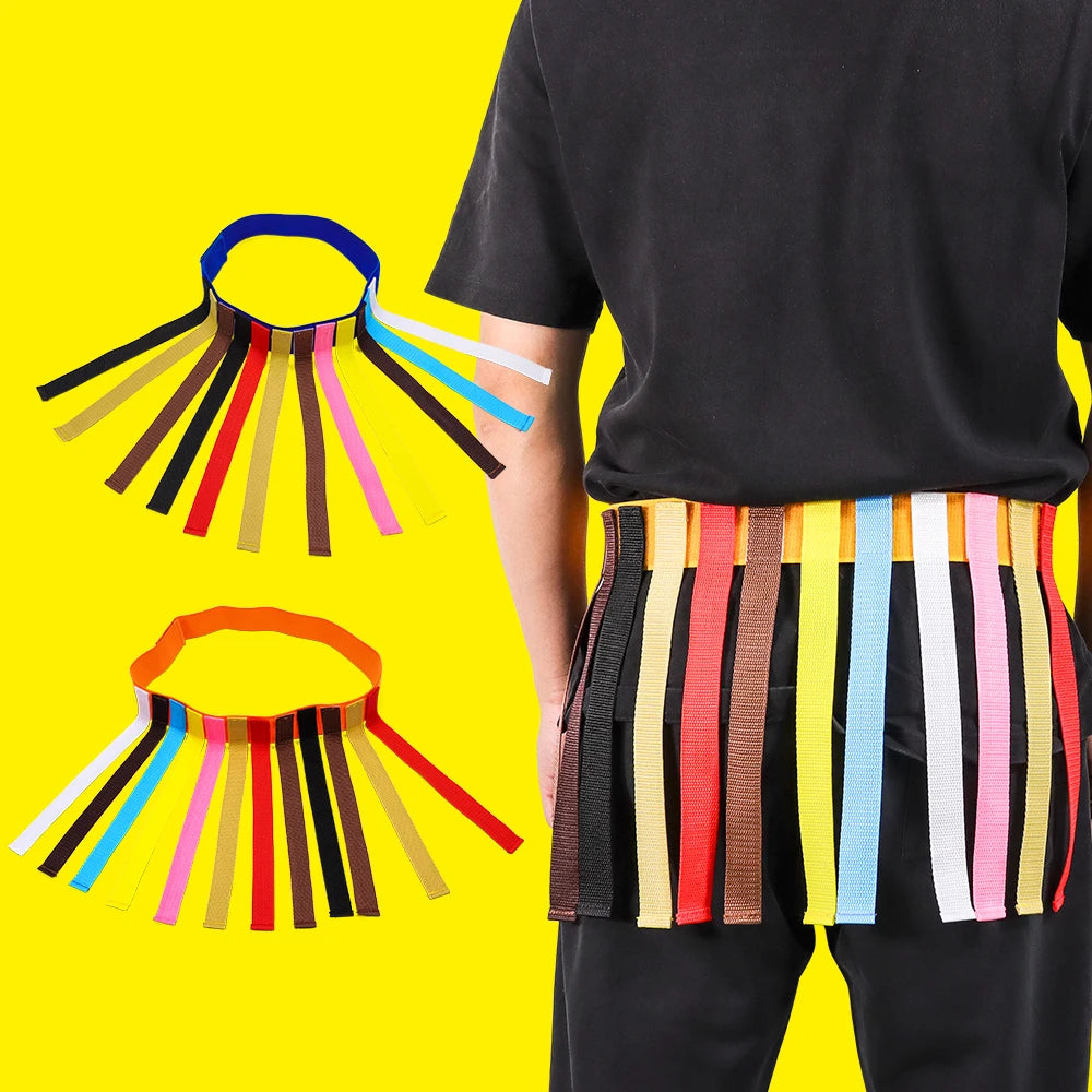 Kid Tail Catch Game Colorful Sticky Tail-pulling Educational Outdoor Sports Toys Teamwork Game Toys for Children