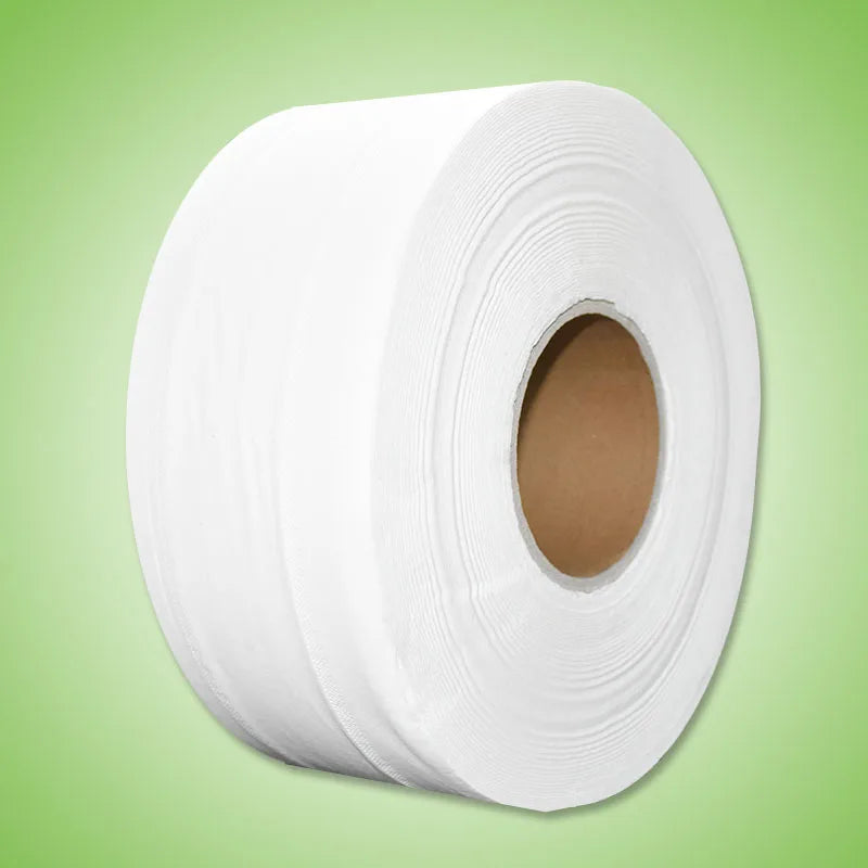 Competitive Strong & Soft Jumbo Roll Toilet  Tissue Paper 12 Rolls Set for Public Bathrooms
