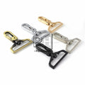 Metal 38mm D Ring Swivel Eye Snap Hook Trigger Clasps Clips for Leather Craft Bag Strap Belt Webbing Keychain Large Size