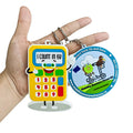 Gifts-Customised Eco-Friendly 3D PVC Stainless Steel Letterpress Printed Keychains Animal Design Logo Promotional Use Customized