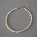 French Jewelry Necklaces Wholesale Natural Pearls Freshwater Pearl Choker Necklace for Women