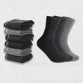 200 Needles Bamboo Knitted Crew Socks Business Daily Use Men Summer Bamboo Fiber Socks