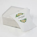 Custom Napkins Made of Paper Napkin Tissue Paper with logo Recycled Pulp Leatherette Paper Napkin Holder