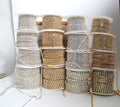 round Glass Diamond Clothing Bag Accessories with Claw Chain Circular Sewn Motif Rhinestones 2mm 3mm 4mm 5mm 6mm Sizes