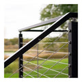 YL METAL Home Indoor 4 6 8 10 Wire Rope Handrail Systems Balcony 304 316 Stainless Steel Cable Railing Systems