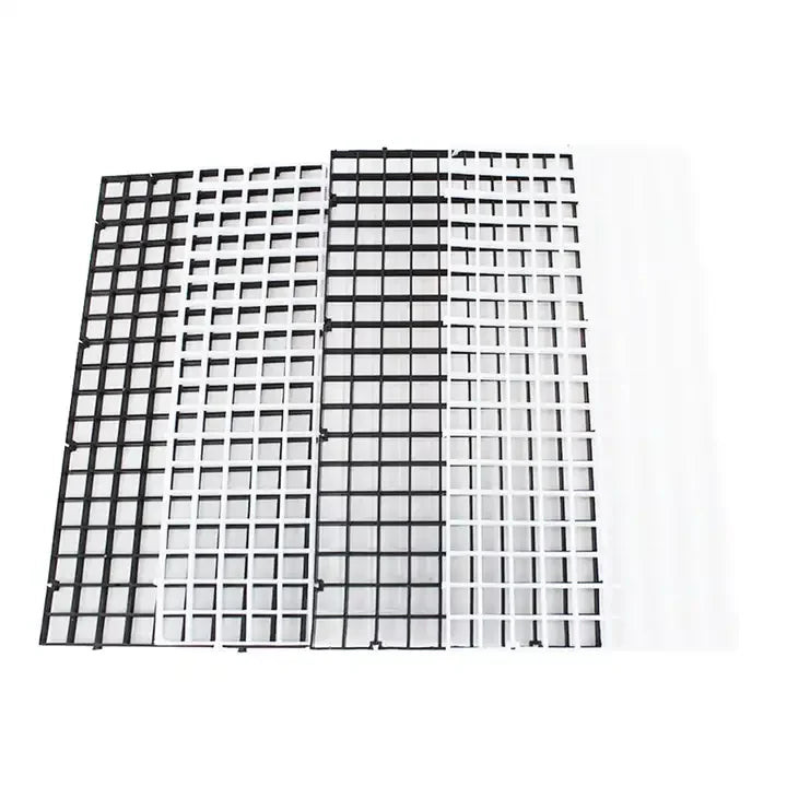 Fish Tank Bottom Filter Plate Food Grade Plastics Sand Divider Bottom Screen Plate Grid Aquarium Undergravel Plate